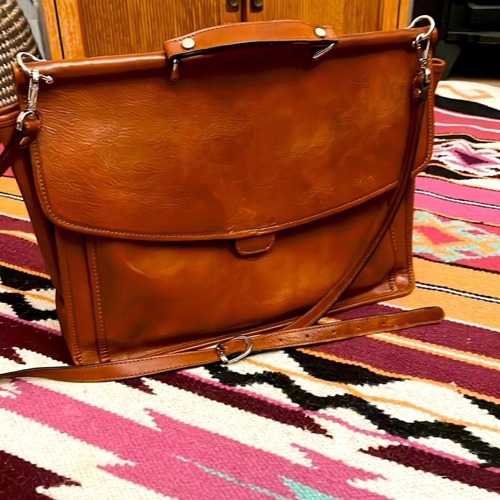 Floto Italian leather shoulder bag - Picture 6 of 7